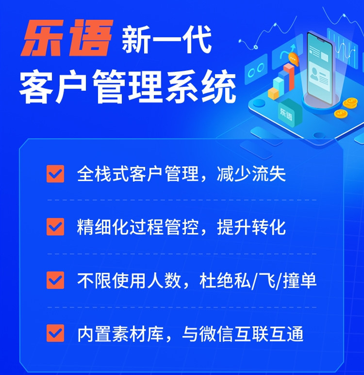乐语数字化营销客户管理系统